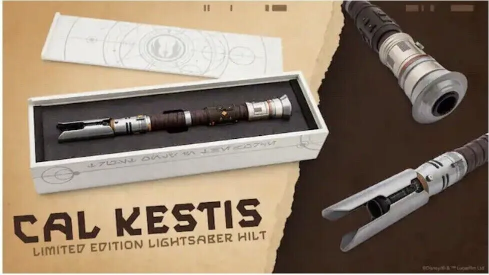 Galaxy's Edge Limited Edition Cal Kestis Customized Legacy Lightsaber Hilt