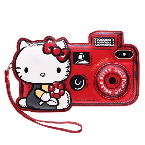 GARMMA Hello Kitty Gold Tooled Leather Cover Case for Apple iPhone