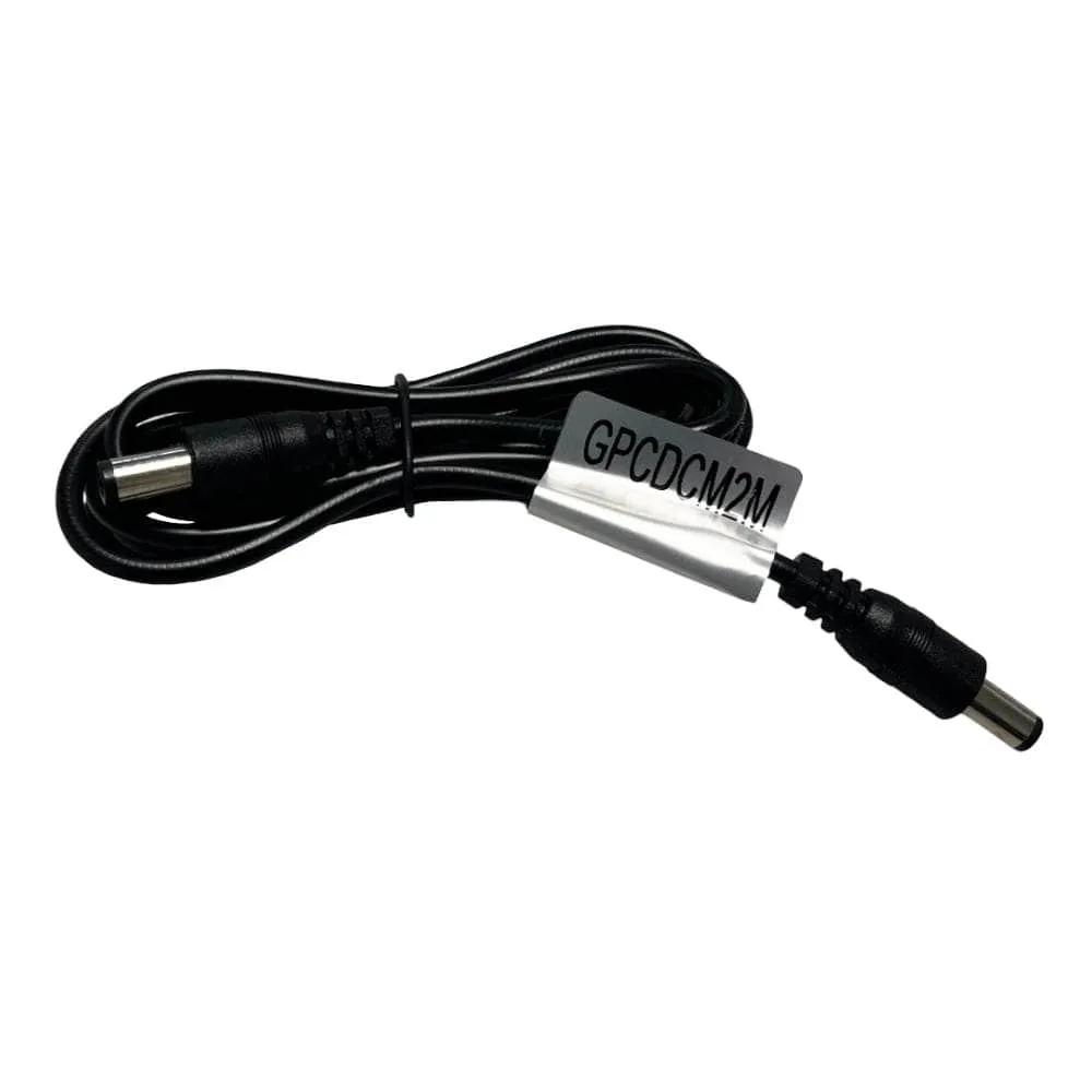 Gizzu Power Cable Dc 12 V Male To Male Extender 1.2 M Gpcdcm2 M