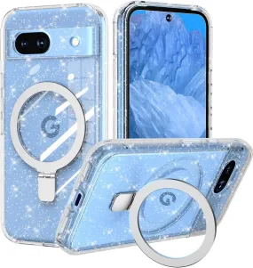 Google Pixel 9 Pro XL Glitter Ring Case