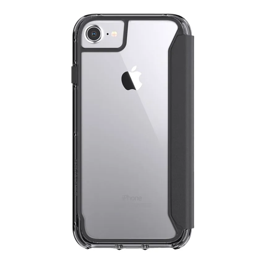 Griffin Survivor Clear Black Wallet iPhone 6/7/8 Case TA43987