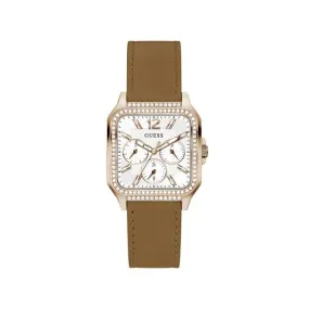 Guess Deco Ladies Dress Rose Gold Stainless Steel Watch GW0309L3