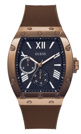 Guess Falcon Navy and Brown Men's Watch GW0568G1