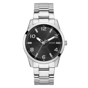 Guess Monte Black Dial Analogue Watch