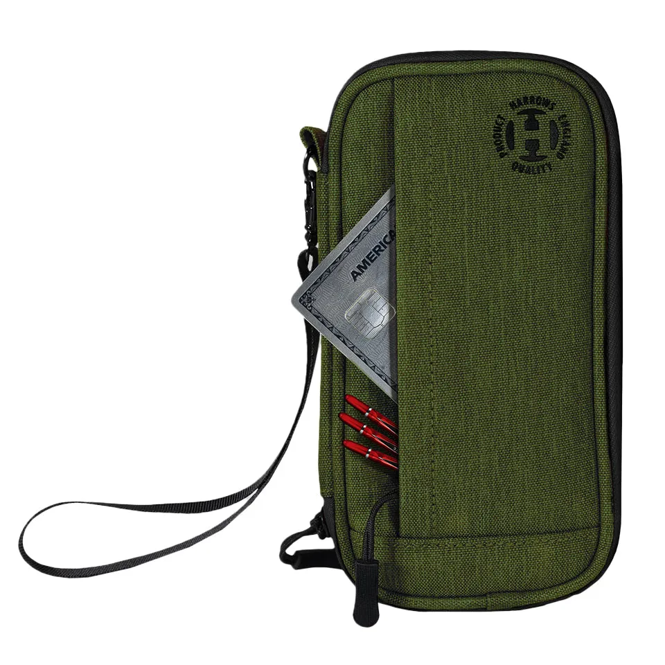 Harrows Smart Pocket Dart Case - Green