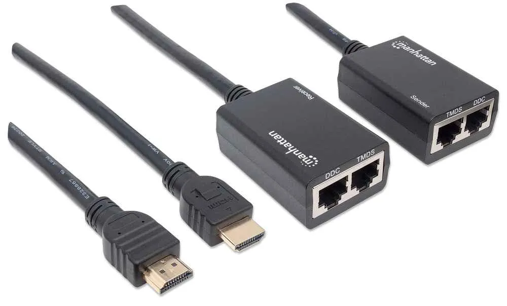 Hdmi Over Ethernet Extender-