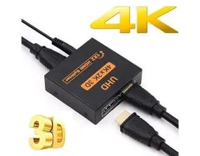 HDMI SPLITTER 2 PORT 4K2K UHD