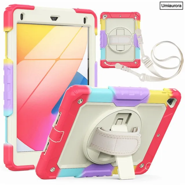 Heavy Duty Silicon Tablet Case for iPad  Kids Safe Shockproof Cover