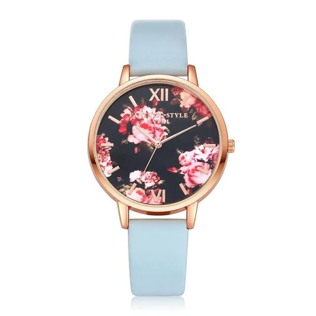 High Quality Fashion Leather Strap Watch