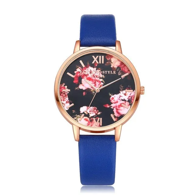 High Quality Fashion Leather Strap Watch