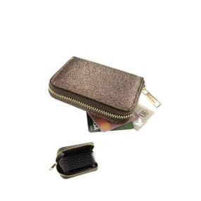 Hot Tomato Credit Card Organiser - Shimmer - Galaxy Bronze