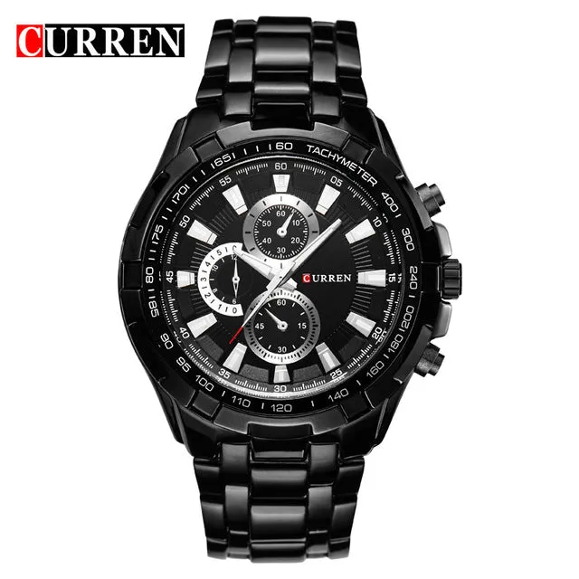 HOT2016 CURREN Watches Men quartz TopBrand  Analog  Military male Watches Men Sports army Watch Waterproof Relogio Masculino8023