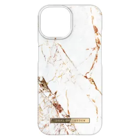 iDeal Of Sweden iPhone 15 Fashion Case - Carrara Gold