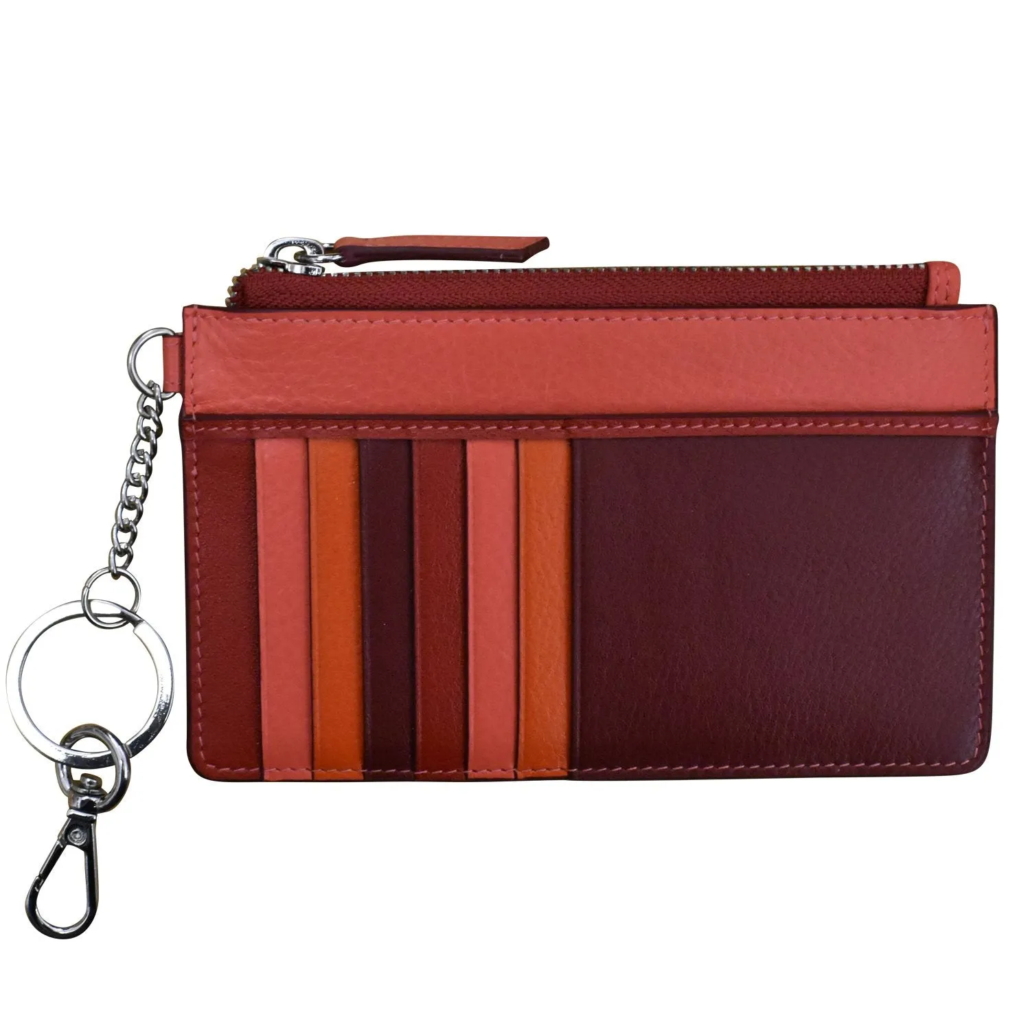 ILI New York I.D. Card Case with Key Ring Style 7211