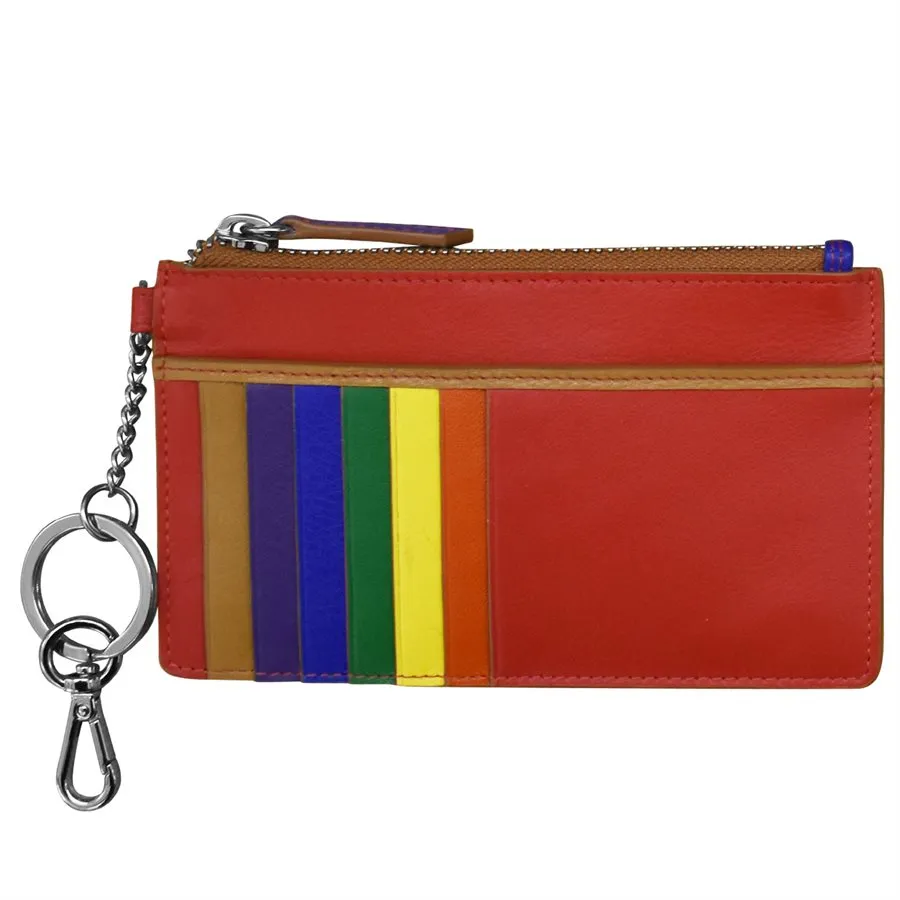 ILI New York I.D. Card Case with Key Ring Style 7211