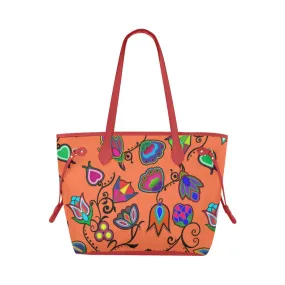 Indigenous Paisley - Sierra Clover Canvas Tote Bag