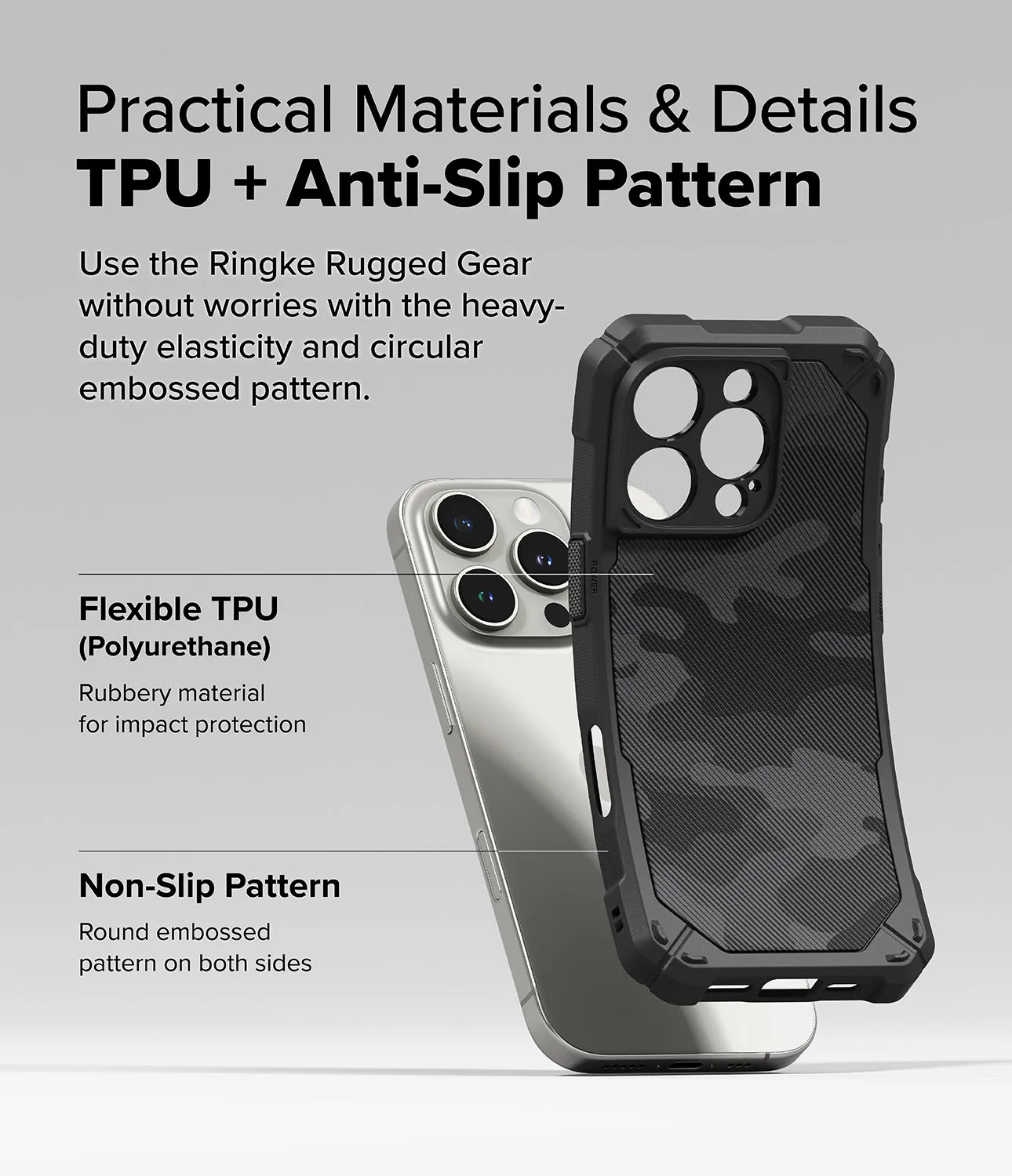 iPhone 16 Pro Max Case | Rugged Gear Magnetic