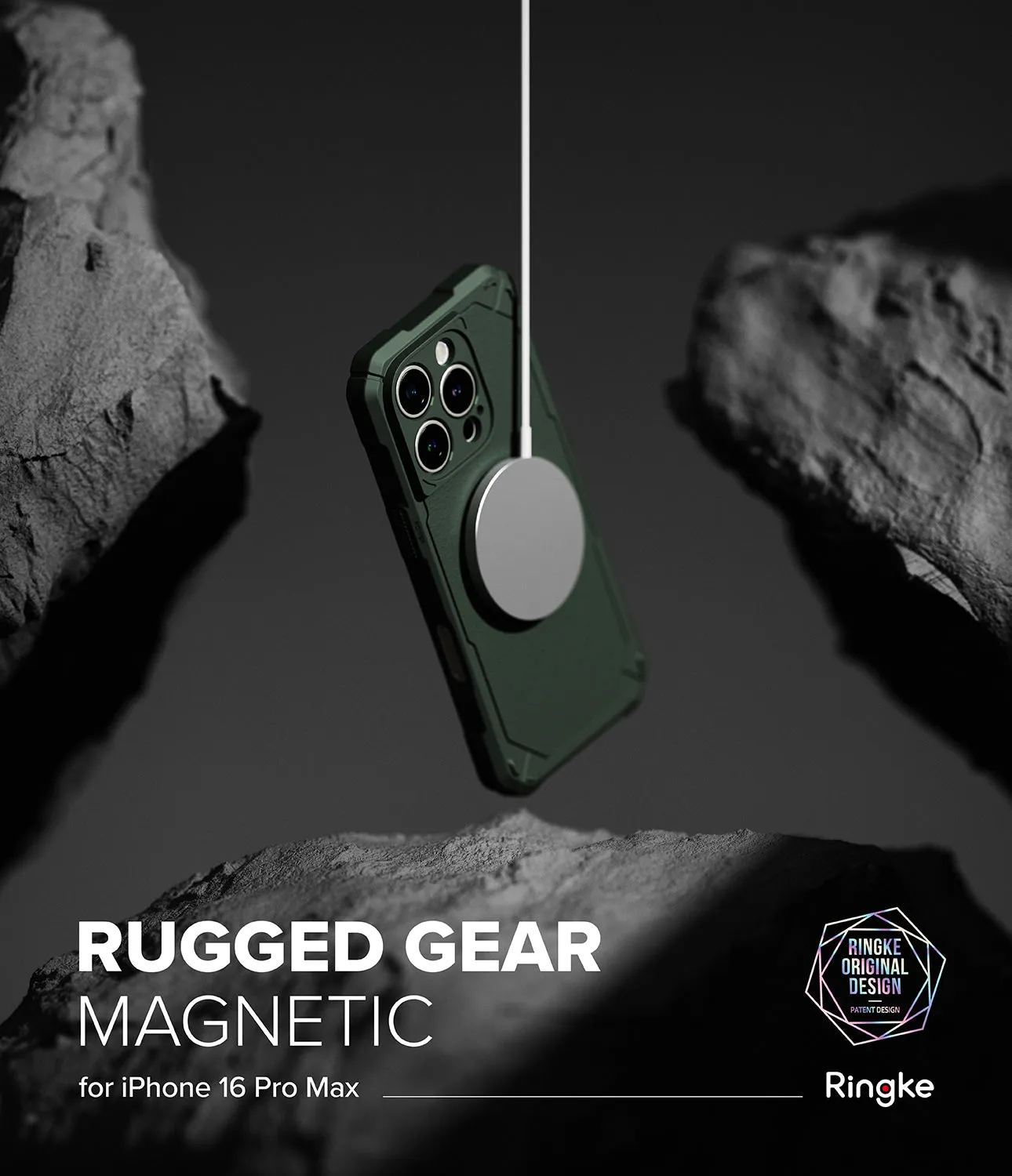 iPhone 16 Pro Max Case | Rugged Gear Magnetic