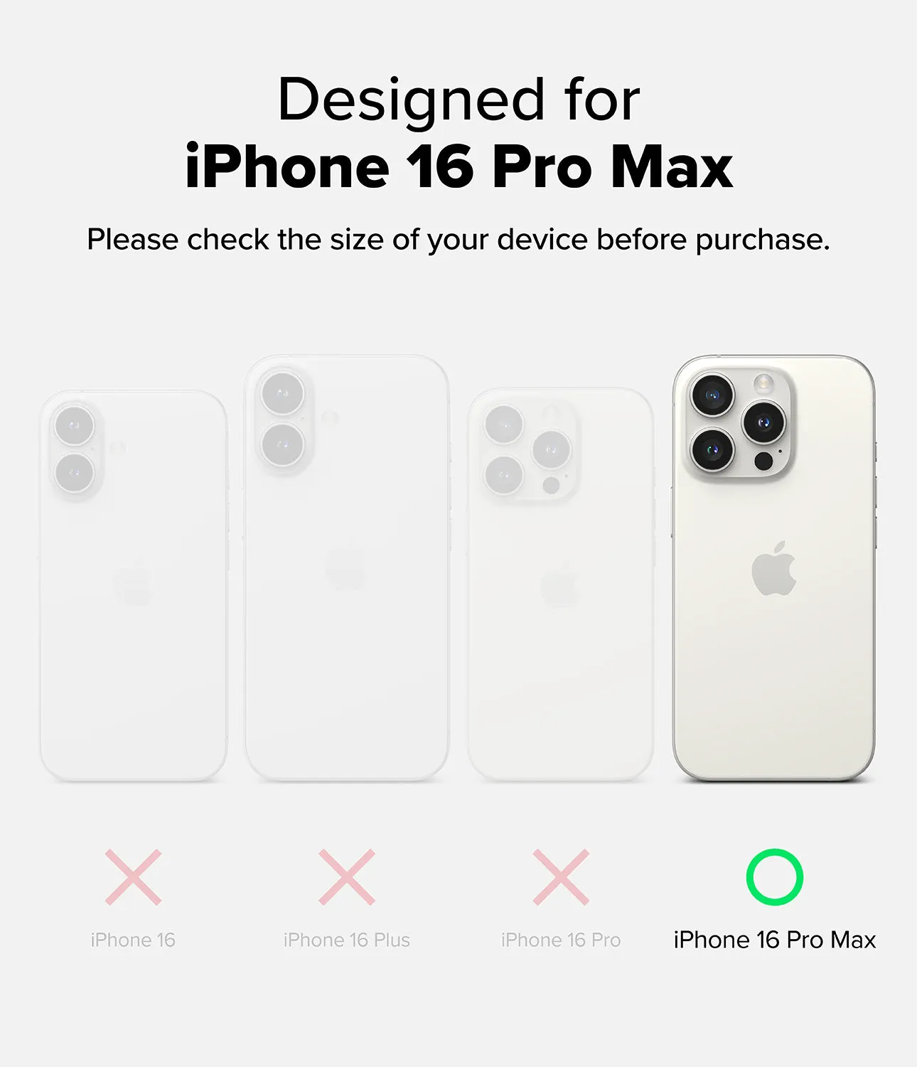 iPhone 16 Pro Max Case | Rugged Gear Magnetic