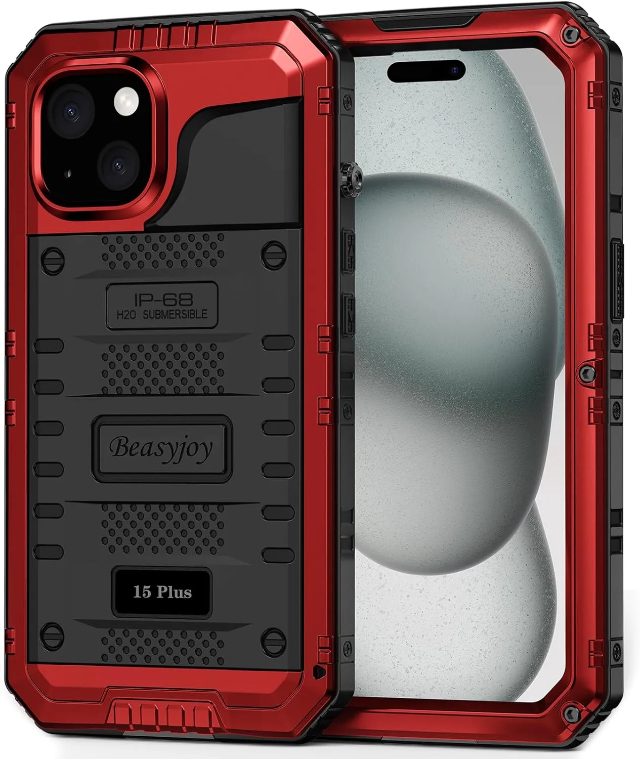 iPhone 16 Pro Max Waterproof Metal Case