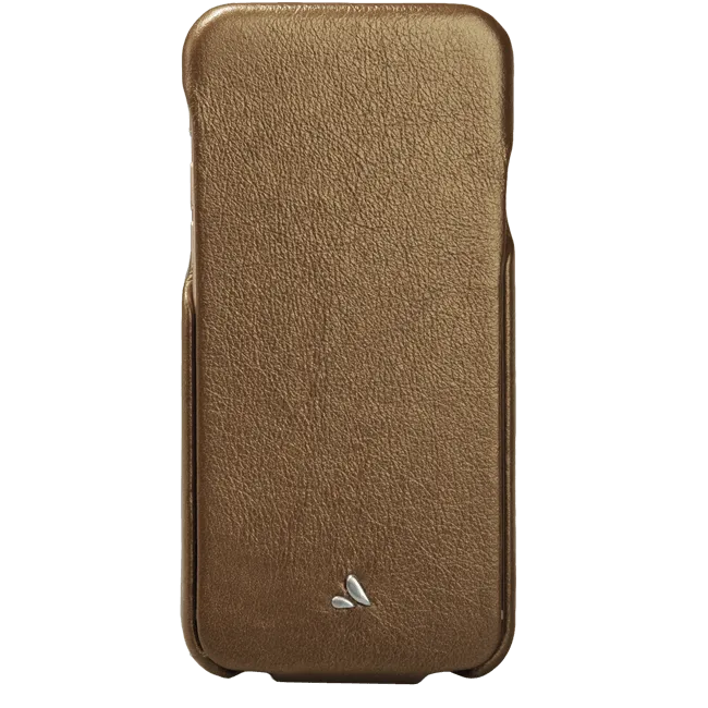 iPhone 6/6s Plus - Vintage Metallic Top Leather Case