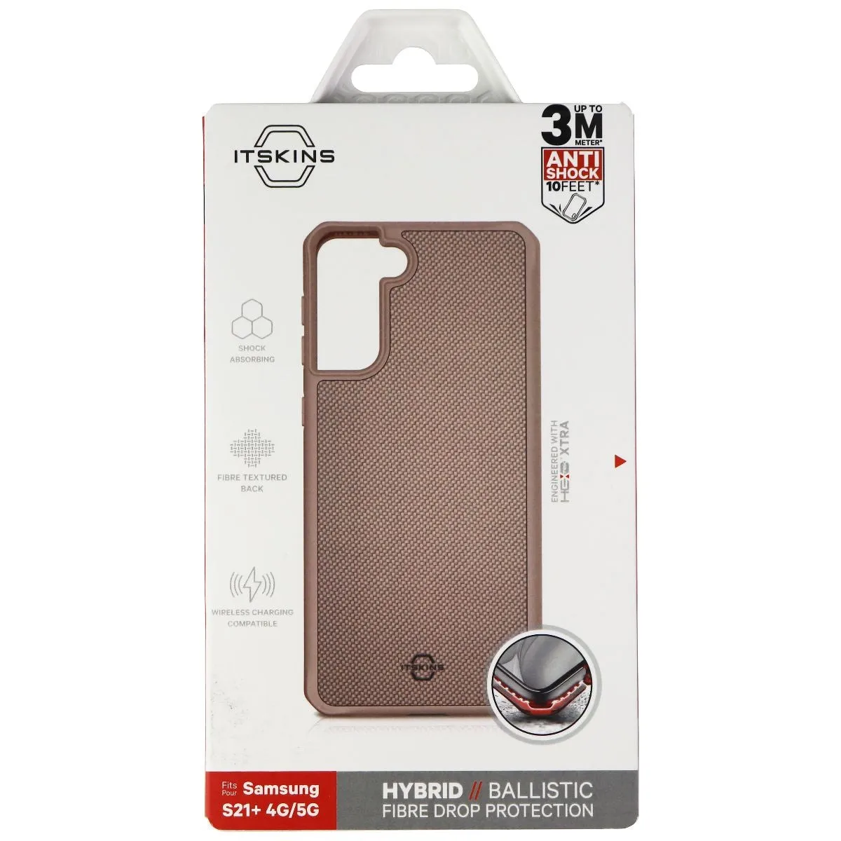 ITSKINS Hybrid Ballistic Case for Samsung Galaxy (S21 ) 5G - Sand