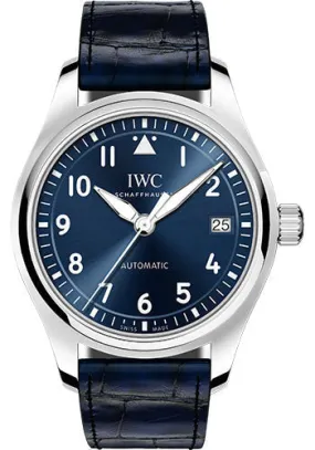 IWC Pilot's Watch Automatic 36 - 36.0 mm Stainless Steel Case - Blue Dial - Blue Alligator Strap - IW324008