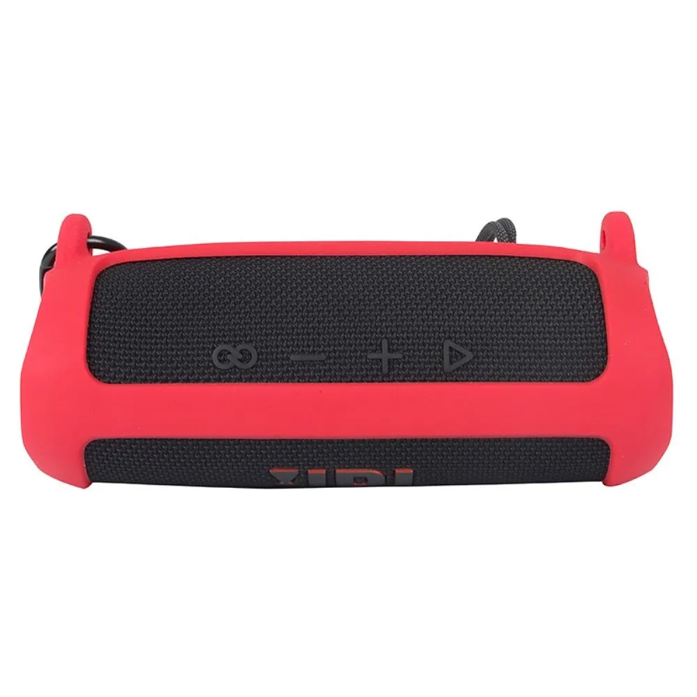 JBL Flip 6 silicone cover with strap - Red