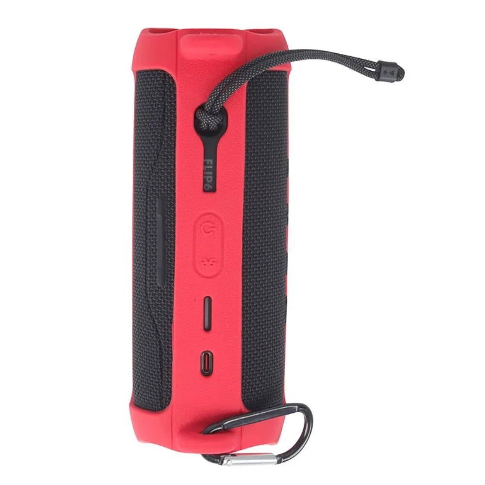 JBL Flip 6 silicone cover with strap - Red