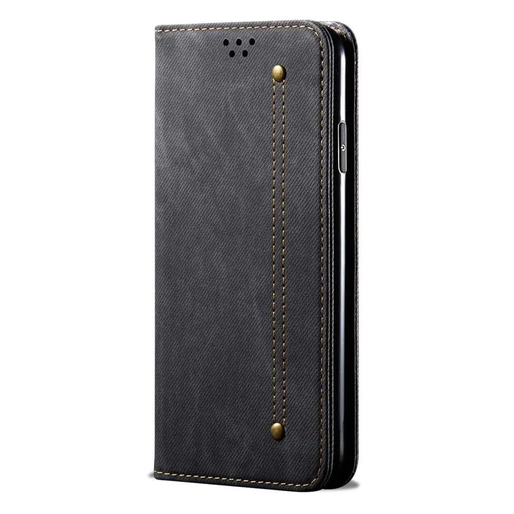 Jeans Motorola Moto G30 Flip case - Black