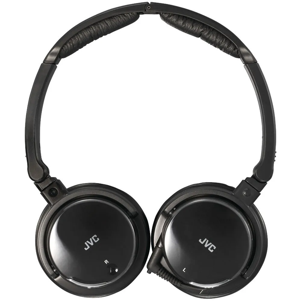 JVC HANC120 Noise-Cancelling Headphones with Retractable Cord