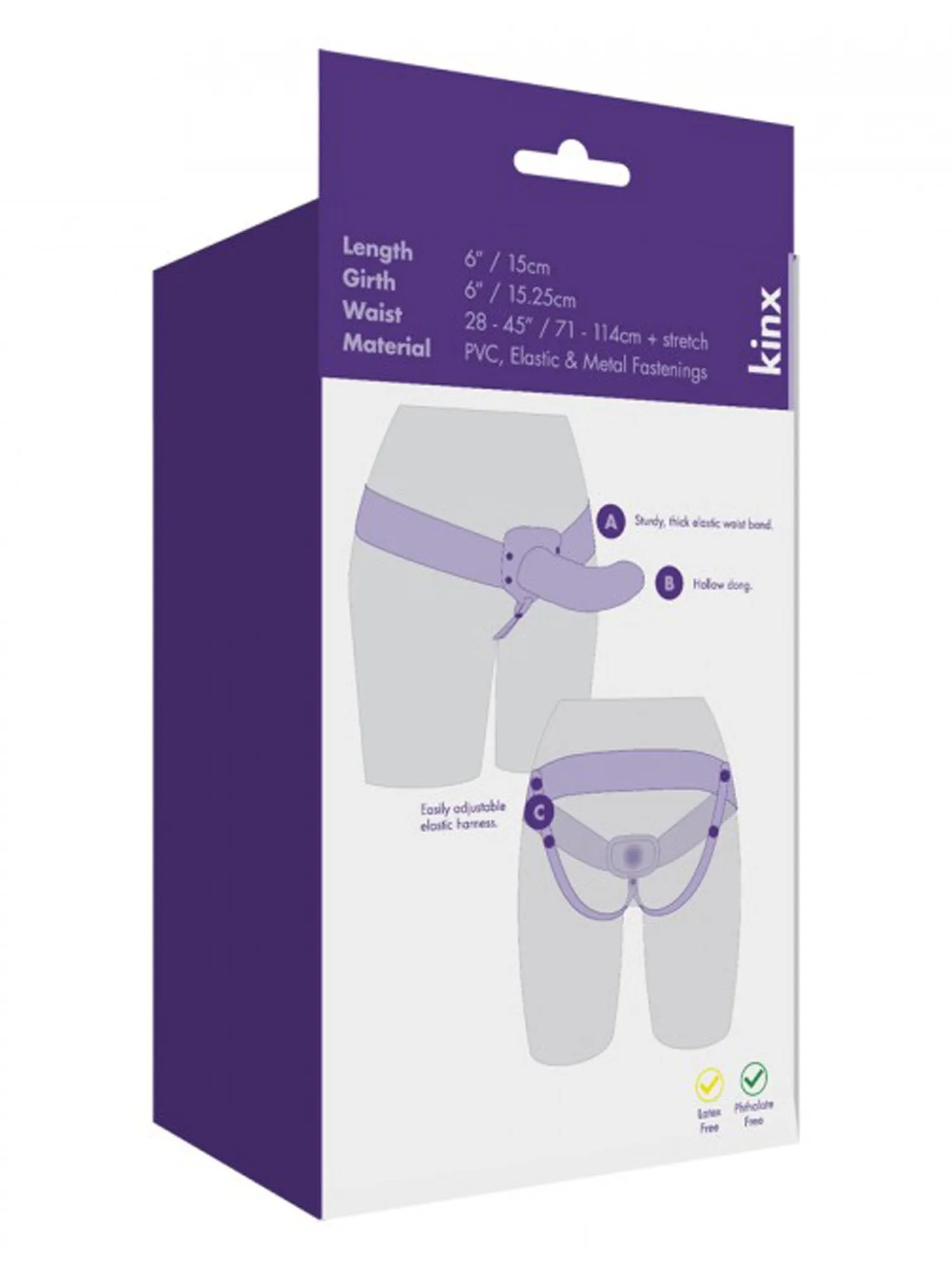 Kinx The Extender Hollow Strap On - One Size