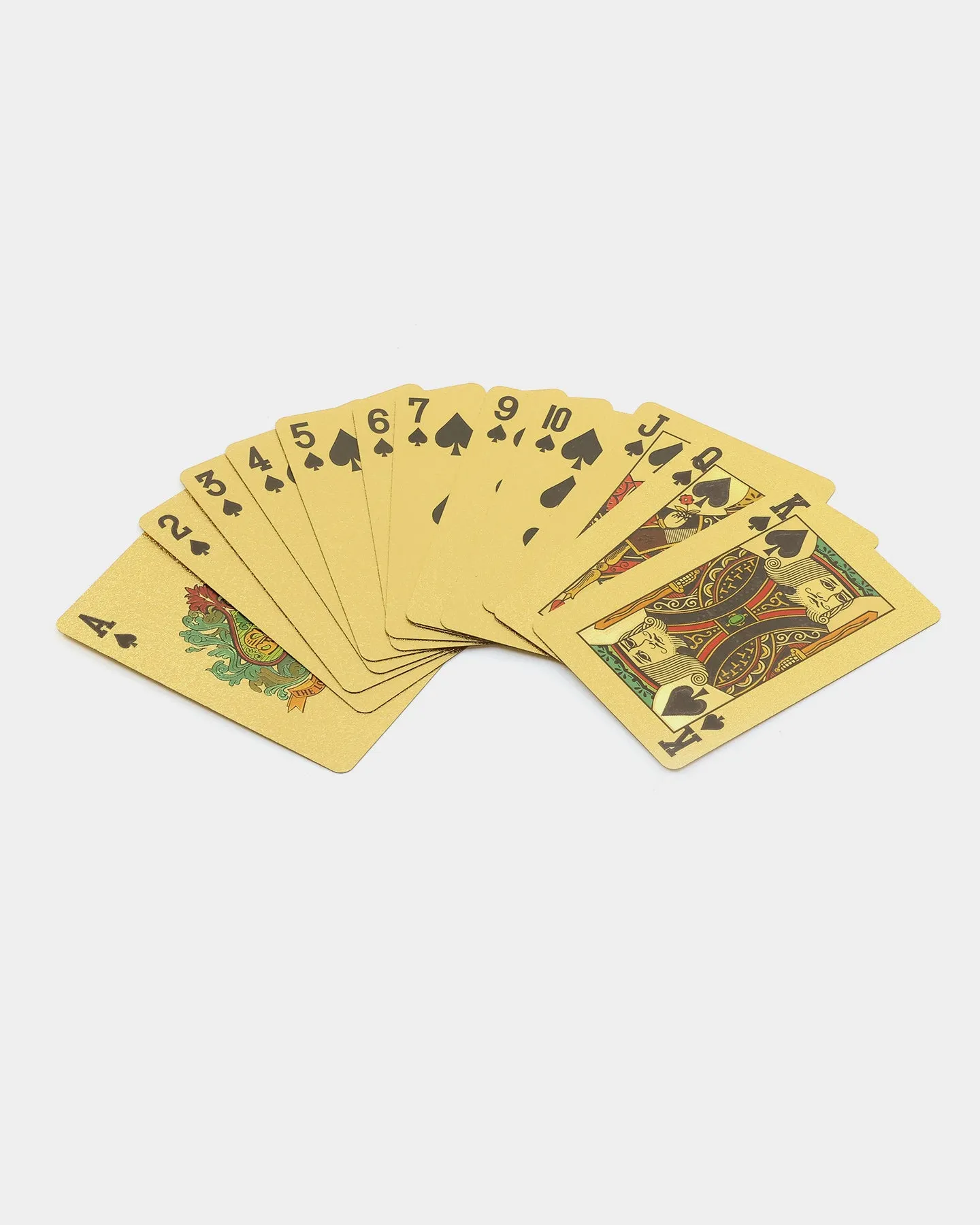 Last Kings LK Deluxe Playing Cards Gold