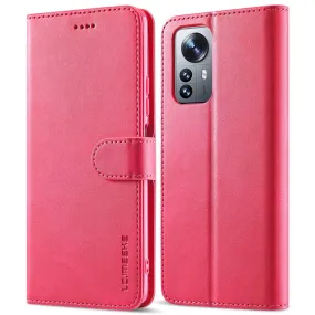 LC.IMEEKE Xiaomi 12X / 12 Flip Case - Red