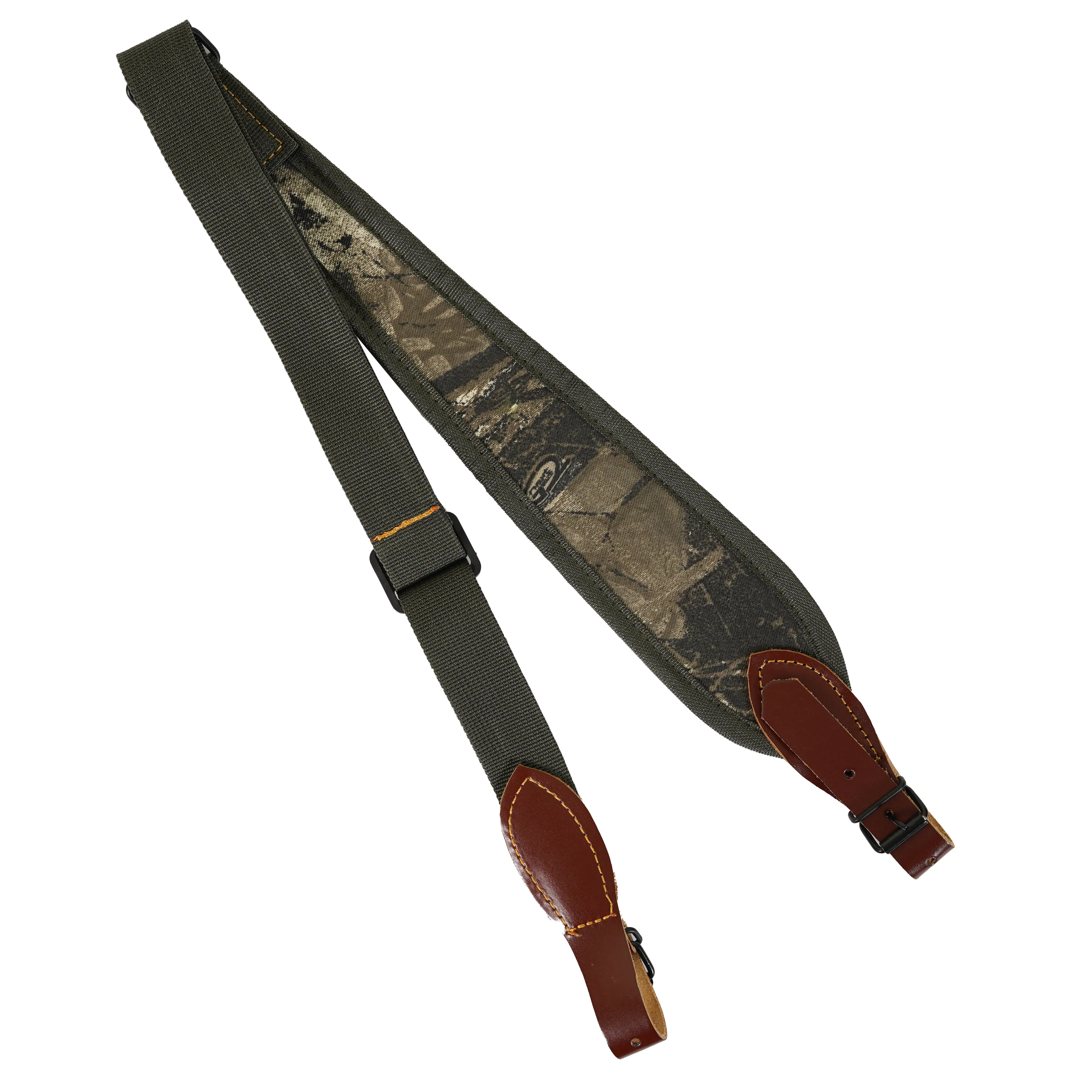 Leather and Canvas Shotgun Sling | Shoulder Strap Belt for Firearms