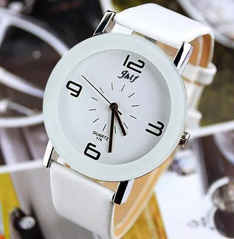 Leather Fashion Brand Bracelet Watches Women Men Ladies Quartz Watch Wrist Watch Wristwatch clock relogio feminino masculino