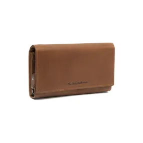 Leather Wallet Cognac Mirthe