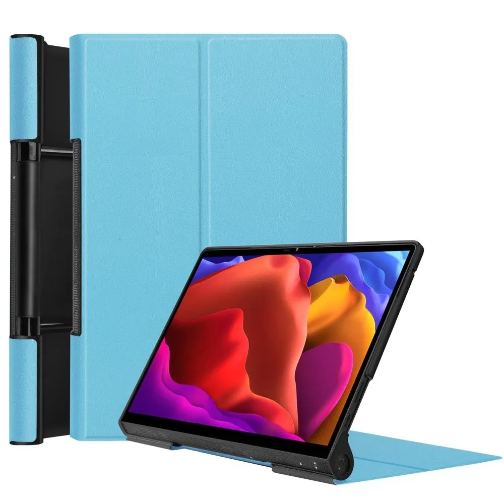 Lenovo Yoga 13 PU leather flip case with kickstand - Sky Blue