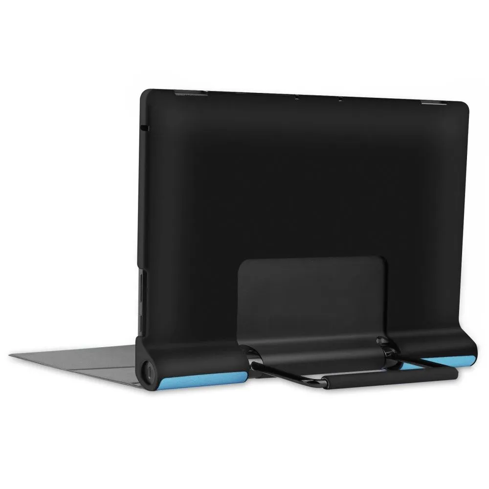 Lenovo Yoga 13 PU leather flip case with kickstand - Sky Blue