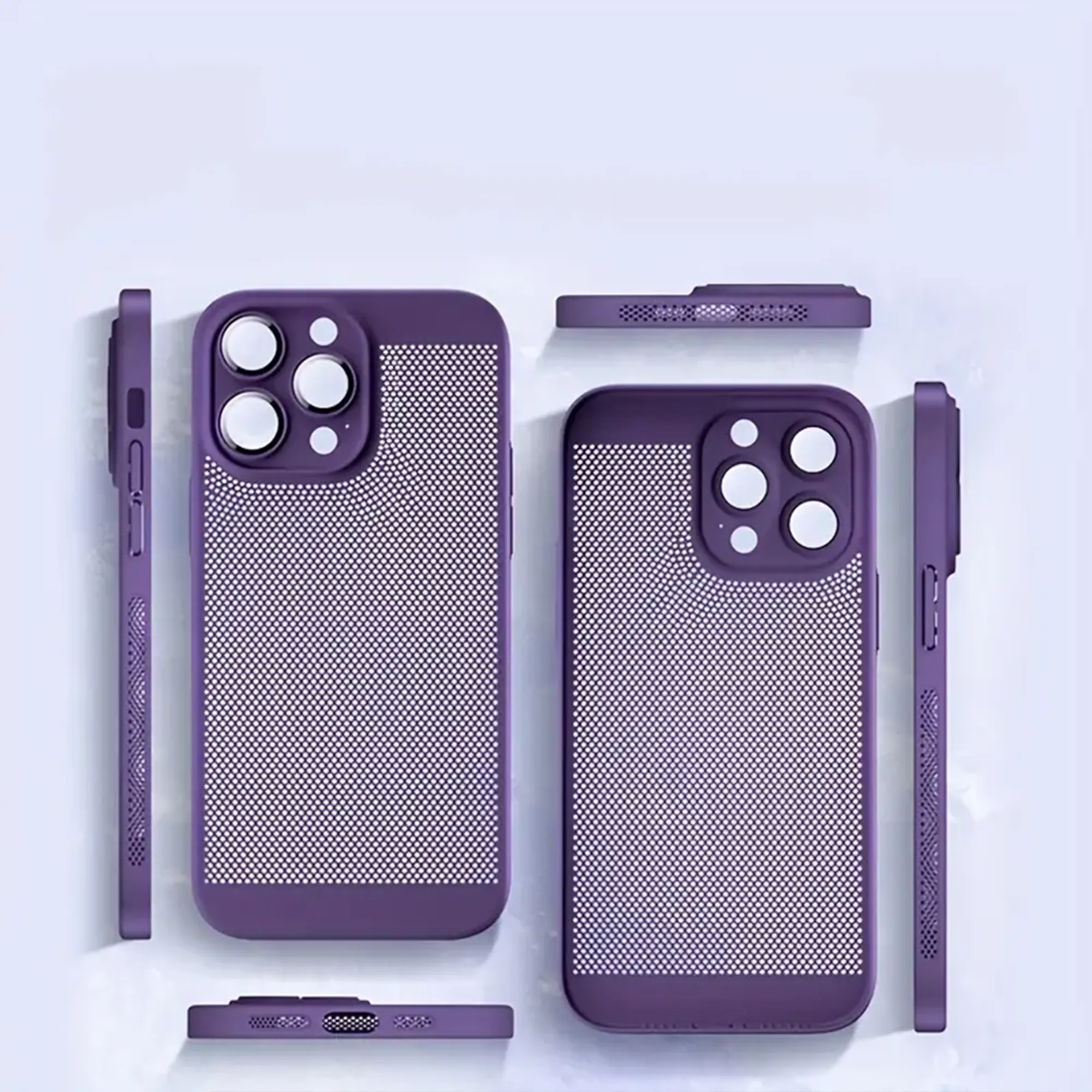 Luxury Breathable Mesh Phone Case