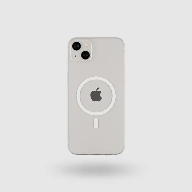 Magnetic iPhone 14 Plus Case - Clear