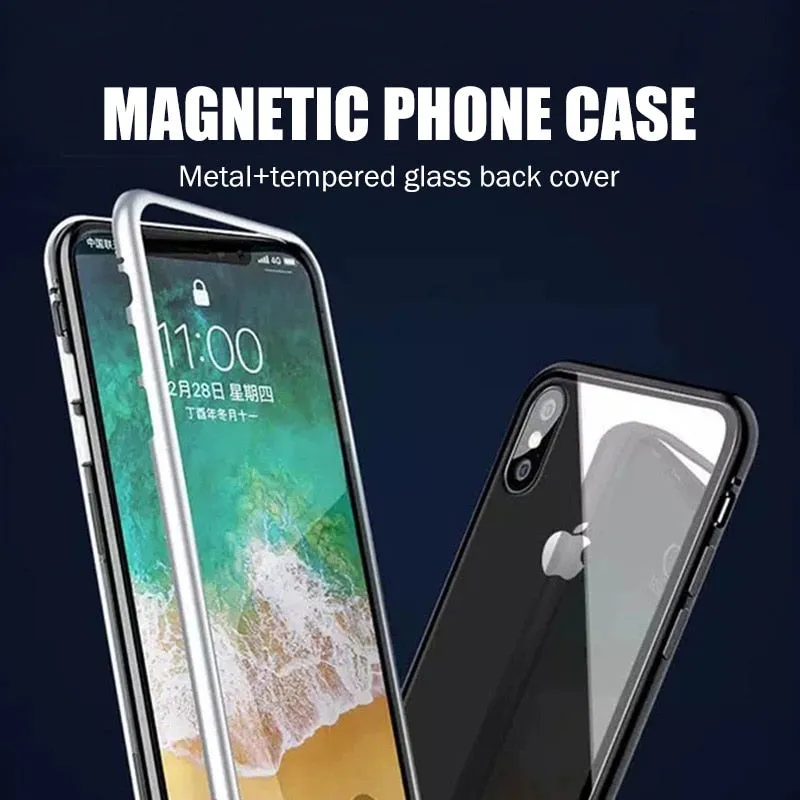 Magnetic Shockproof Case For iPhone 11 X Xr Xs Max 6 6s 7 8 Plus iPhone 11 Pro Max