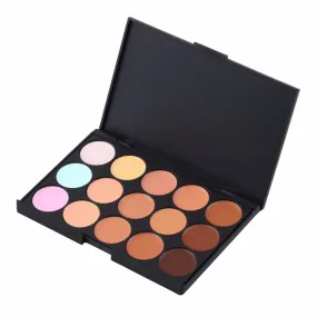 Make Up Palette Concealer Professional 15 Color Matte Make Up Cream Camouflage Concealer makeup Palette for Make-up Eye Shadow