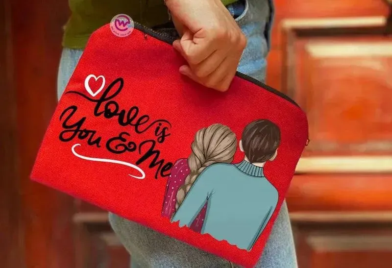 Makeup & Pencil Case-Valentine's