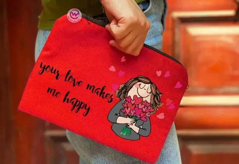 Makeup & Pencil Case-Valentine's