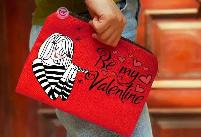 Makeup & Pencil Case-Valentine's