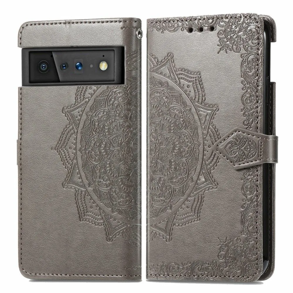 Mandala Google Pixel 6 Flip case - Grey