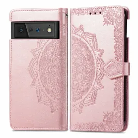 Mandala Google Pixel 6 Flip case - Rose Gold