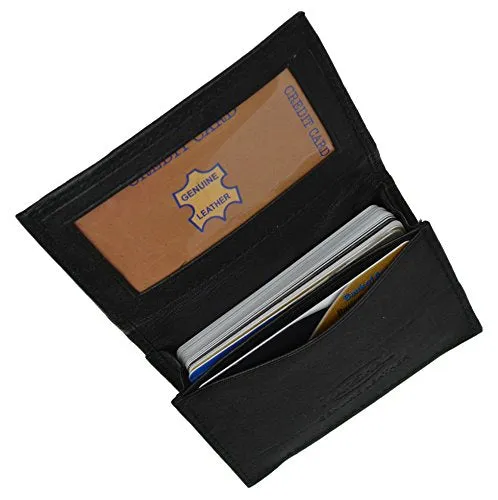 Marshal Genuine Leather Thin Business Multi Card Case Minimalist Wallet ID Card Holder