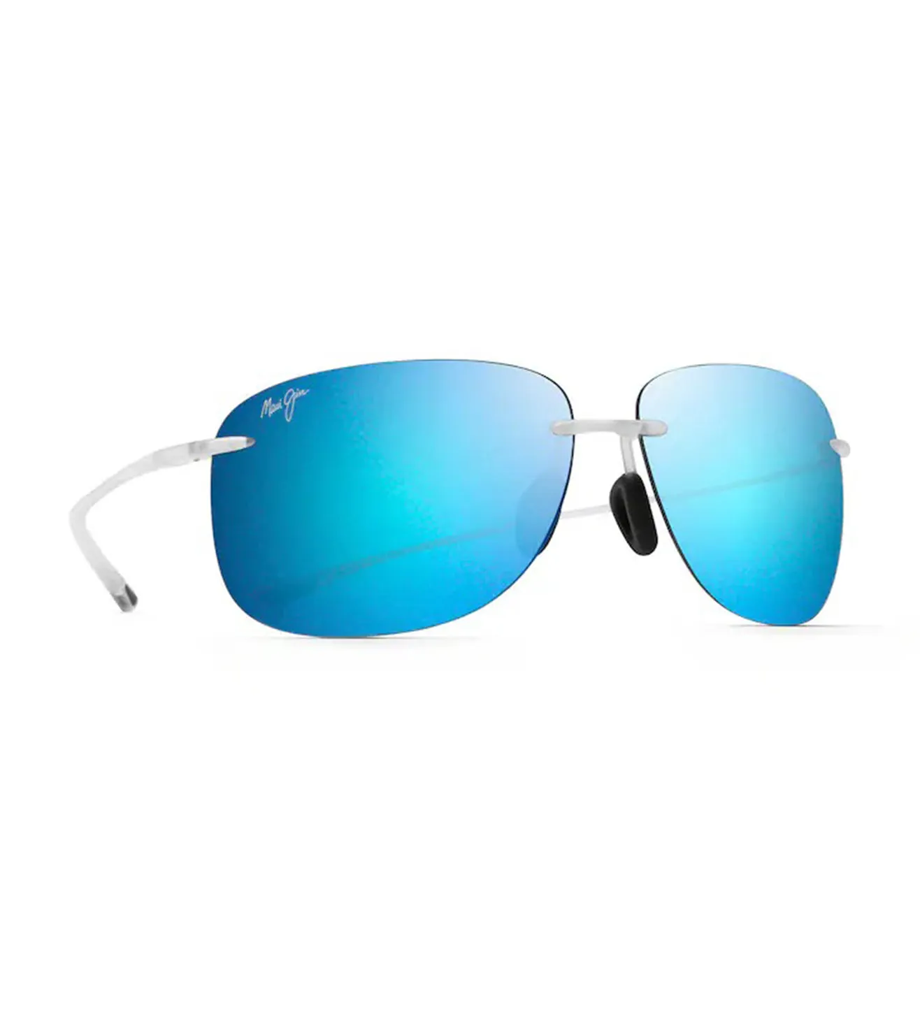 Maui Jim Men's Blue Oval Sunglasses